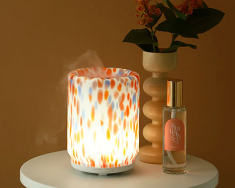 コトン超音波式加湿器ドット　アロマウォーターミニセット